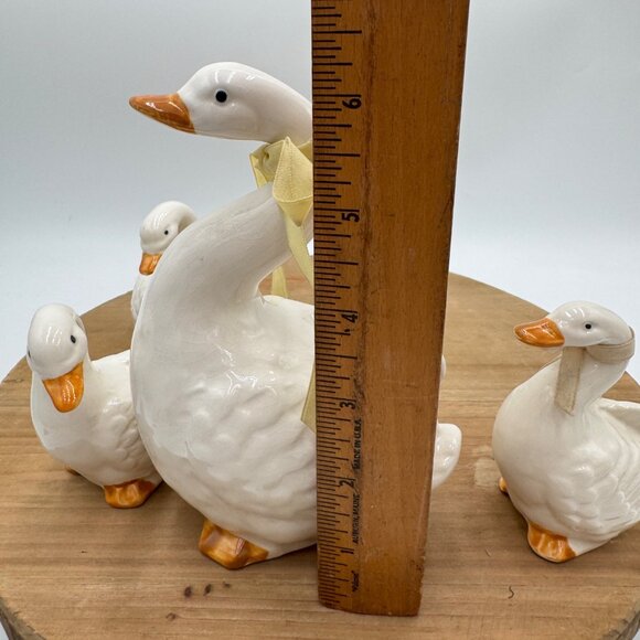 Takahashi San Francisco Geese Family Set of 4 Figurines Made in Japan Vintage f - Picture 13 of 15